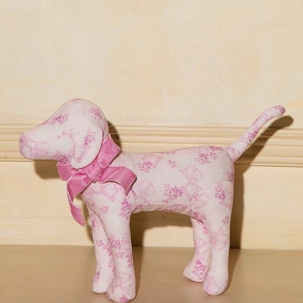 🎀PINK x LoveShackFancy Ltd Edition plush pup NWT